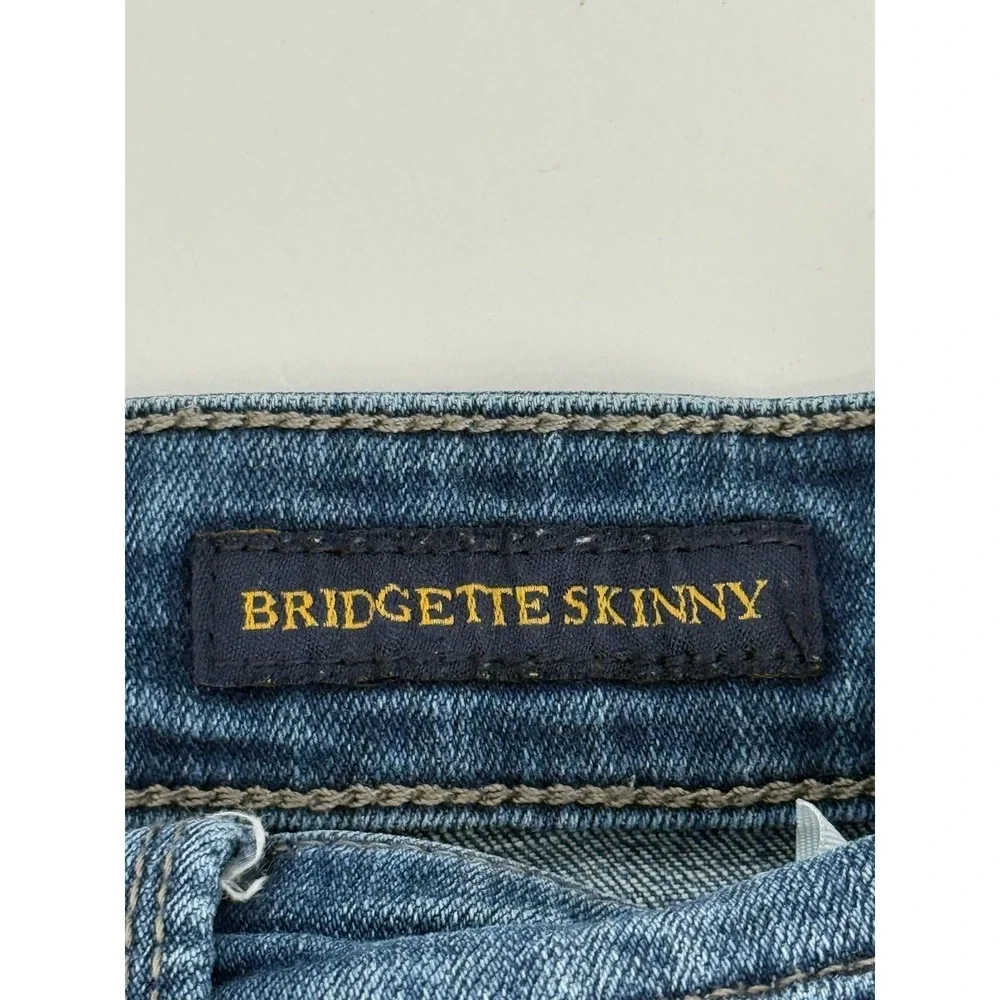 Lucky Brand Bridgette Skinny Jeans Womens Sz 0/25 Dark Wash High Rise Stretch